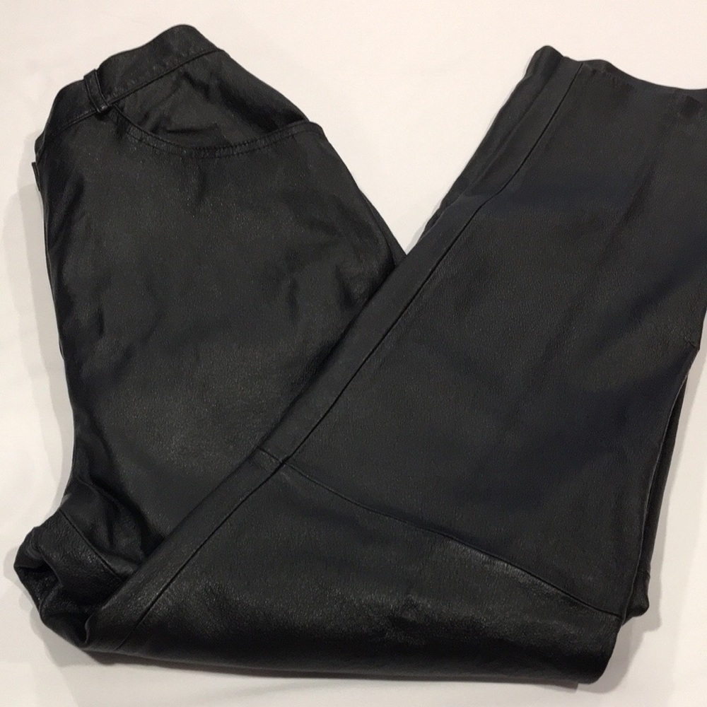 Venezia Leather Pants Size 12